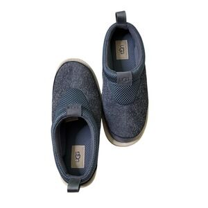 UGG Tasman IOE Clog Slippers Indoor Outdoor Blue Suede Mens Size 7